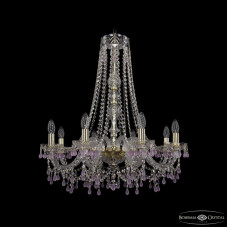 Подвесная люстра Bohemia Ivele Crystal 1410/8/240/h-74 G V7010