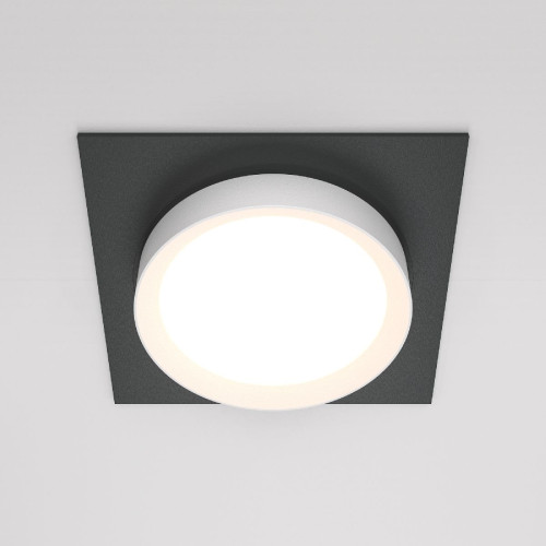 Встраиваемый светильник Maytoni Technical Hoop DL086-GX53-SQ-BW