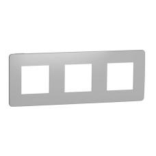 Рамка 3-постовая Schneider Electric Unica New NU280655