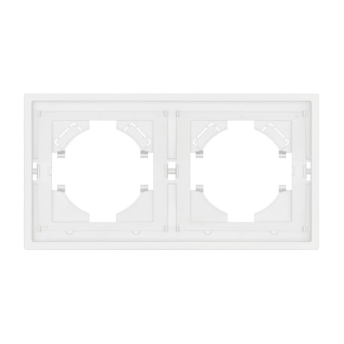 Рамка пластиковая на 2 поста Arlight FRM-TENDO-SFPL-2-WH 054649