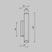 Настенный светильник Modestyle MS.101.300 AB