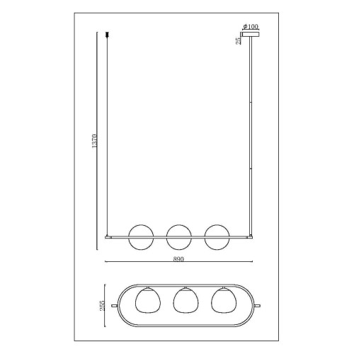 Подвесной светильник Maytoni Erich MOD221PL-03BS
