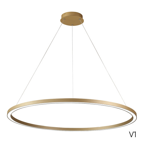 Подвесная люстра Crystal Lux FORTUNA SP88W LED GOLD Подвесная люстра Crystal Lux FORTUNA SP88W LED GOLD