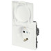 Розетка Эра Galaxy 15-2103-08 c заземлением 2P+E Schuko со шторками с крышкой 16А-250В IP20 белый матовый Б0070672