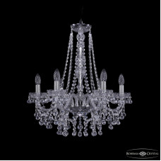 Подвесная люстра Bohemia Ivele Crystal 1409/6/195/h-63 Ni