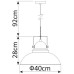 Подвесной светильник Arte Lamp Martin A5213SP-1BR