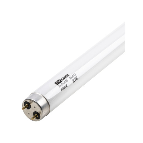 Лампа люминесцентная TDM Electric G13 36W 3000K белая SQ0355-0028