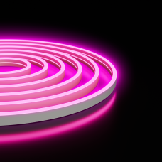 Светодиодный неон Apeyron 24В, 10Вт/м, розовый smd 2835 120д/м, PCB 8мм, 6х12мм, 5м, IP65 17-305 Светодиодный неон Apeyron 24В, 10Вт/м, розовый smd 2835 120д/м, PCB 8мм, 6х12мм, 5м, IP65 17-305