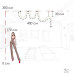 Потолочный светильник Loft IT Thread 10388B Black