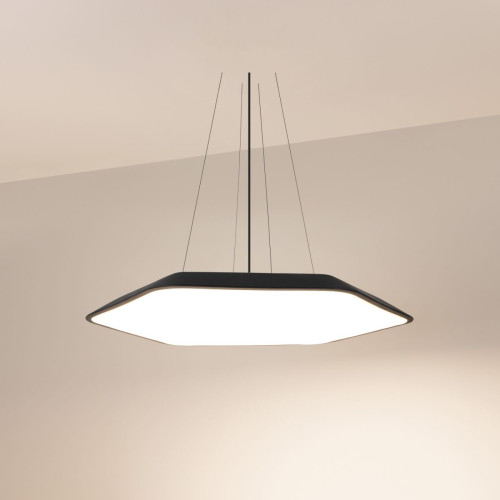 Подвесной светильник Arlight SP-TIARA-SLIM-HANG-H50-L800x720-75W Day4000 (BK, 160 deg, 230V) IP33 (Металл) 060206