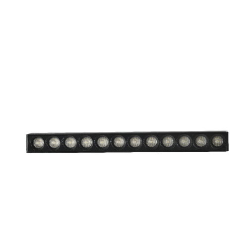 Трековый магнитный светильник iLedex Vision 4822-002-L235-12W-38DG-3000K-BK