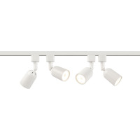 Трековый однофазный светильник (4 шт.) Эра TR41-SET-4-1 WH Б0070007