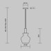Подвесной светильник Maytoni Toys MOD405PL-01W1