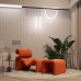 Трековый магнитный светильник Arlight MAG-ORIENT-TUBE-ELASTIC-2620-R30-L1000-14W Day4000 (BK, 360 deg, 48V) 041643