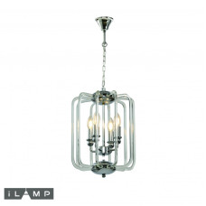 Подвесная люстра iLamp Mono P2481-4 Chrome