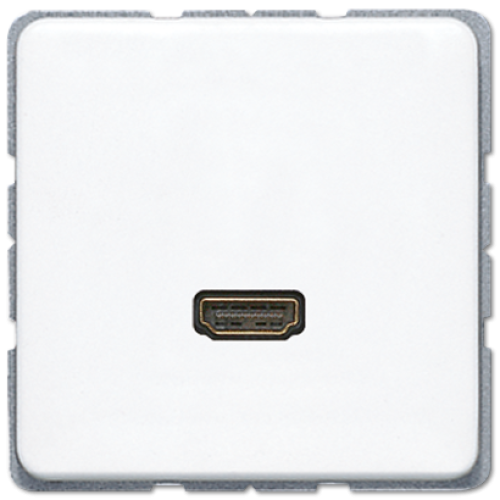 Розетка HDMI Jung MACD1112WW