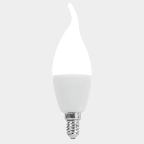 Лампа светодиодная Saffit SBC3720 cвеча на ветру матовая E14 20W 230V 4000K 55275