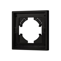 Рамка пластиковая на 1 пост Arlight FRM-TENDO-SFPL-1-BK 054642