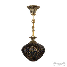 Подвесной светильник Bohemia Ivele Crystal 7003P/18 GB Amber-Blue/H-1A