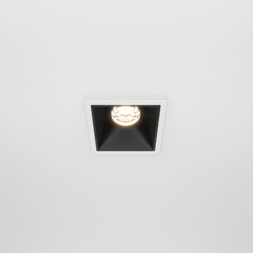 Встраиваемый светильник Maytoni Technical Alfa LED DL043-01-10W3K-SQ-WB
