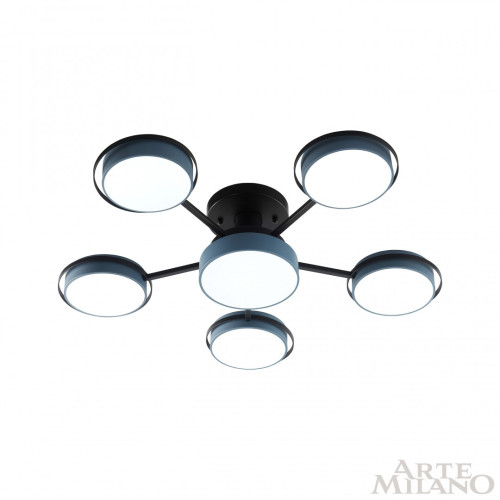 Потолочная люстра Arte Milano Ferrara 250406/5+1 Gr