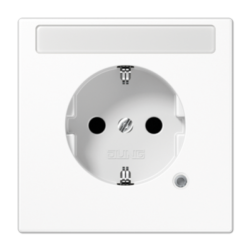 Розетка Schuko с индикатором режима работы Jung LS1520NAKOWW
