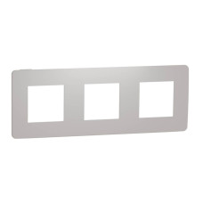 Рамка 3-постовая Schneider Electric Unica New NU280624