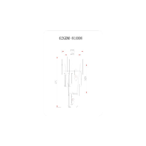 Настенный светильник Garda Decor 62GDM-81008