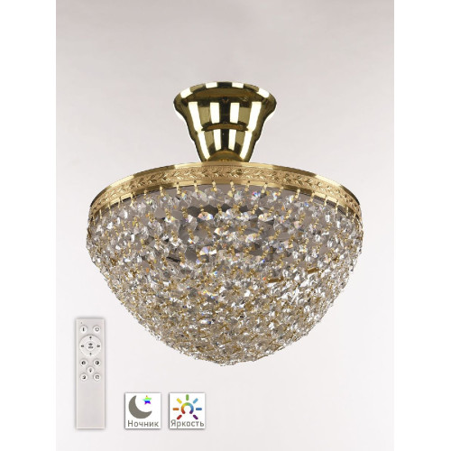 Потолочный светильник Bohemia Ivele Crystal 19321/25IV/LED-DIM G