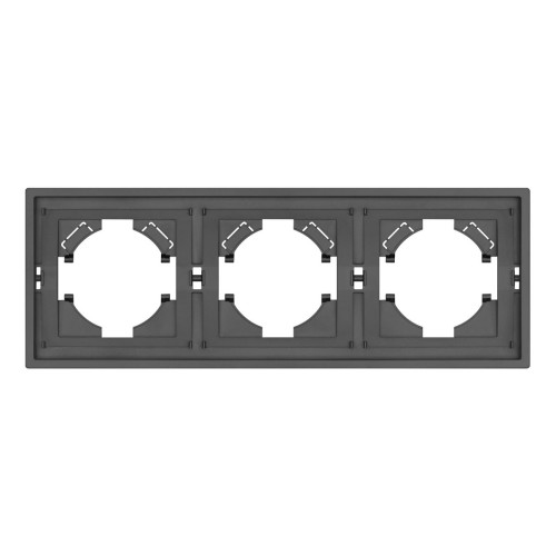 Рамка пластиковая на 3 поста Arlight FRM-TENDO-SFPL-3-GR 054652