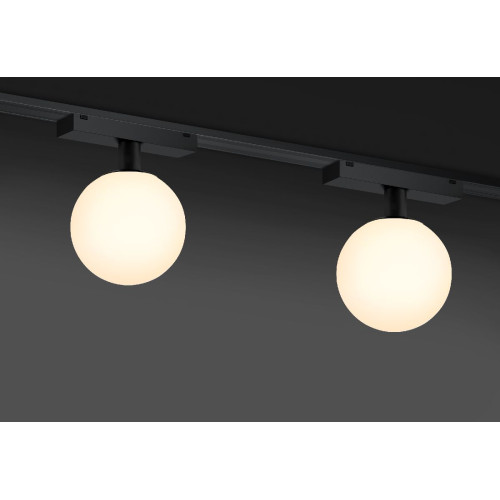 Трековый магнитный светильник iLedex Vision 4825-046-D120-6W-340DG-4000K-BK