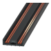 Ультратонкий накладной магнитный шинопровод iLedex Vision 4825-25/7-3000-BK