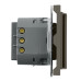 Выключатель карточный Stekker Эмили RSW40-5114-09 антрацит, soft touch 50701