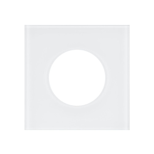 Рамка стеклянная на 1 пост Arlight FRM-GLARE-GC-1-WH 043832