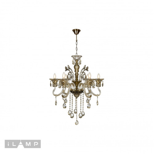 Подвесная люстра iLamp Asia 61082-6 BR