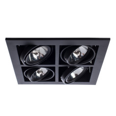 Встраиваемый светильник Arte Lamp Cardani A5930PL-4BK