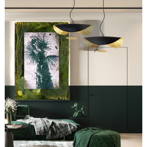 Подвесной светильник DeLight Collection 8821P/D400 black/gold