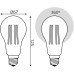 Светодиодная филаментная лампа Gauss Basic Filament Е27 27W 4100К 40712272