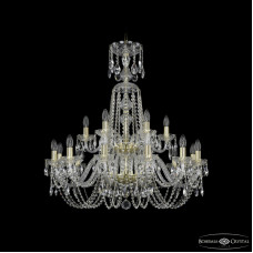 Подвесная люстра Bohemia Ivele Crystal 1402/12+6/300/XL-91/2d G