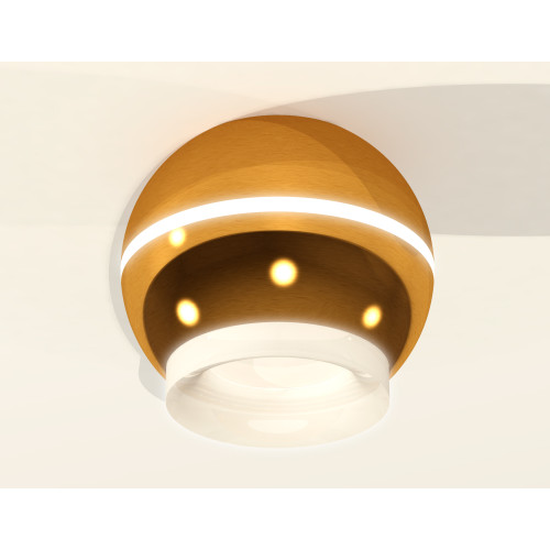 Накладной светильник с дополнительной подсветкой Ambrella Light Techno XS1105030 (C1105, N7165)