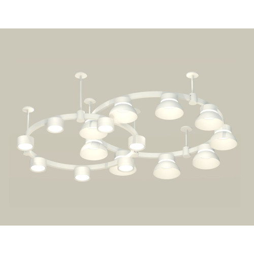 Комплект подвесного светильника Ambrella Light Techno Ring XR92211101 (A9221, A9226, C9241, C9236, N8140, N8112)