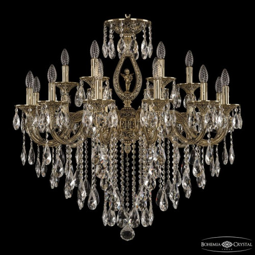 Подвесная люстра Bohemia Ivele Crystal Florence 71401/12+6/300 B GB FA10M
