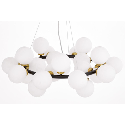 Подвесная люстра Lumina Deco Marsiada LDP 6033-25 BK+MD
