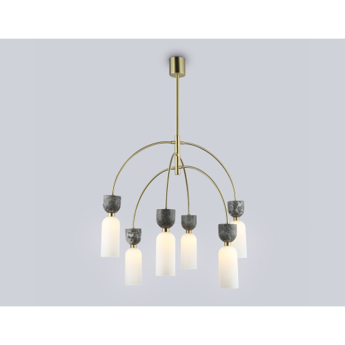 Люстра на штанге Ambrella Light High Light Ceramo Modern LH53333
