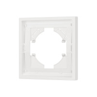 Рамка пластиковая на 1 пост Arlight FRM-TENDO-SFPL-1-WH 054645