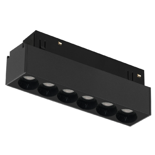 Трековый магнитный светильник iLedex Vision 4822-002-L120-6W-38DG-4000K-BK