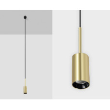 Подвесной светильник Italline DL 3038 black/gold