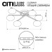 Потолочная люстра Citilux Atman smart CL226A161