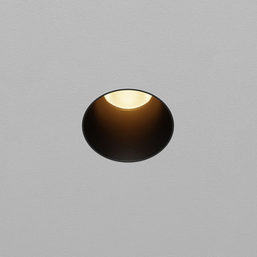 Встраиваемый светильник Maytoni Dip DL120-10W-2.7K-TRS-B