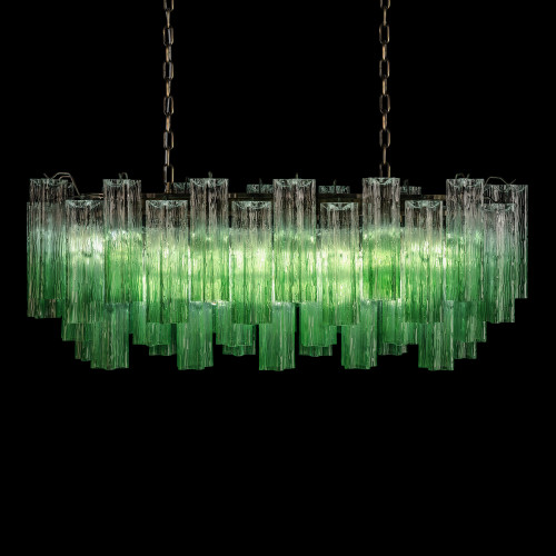 Подвесная люстра Loft IT Murano 10580/1000R Clear green